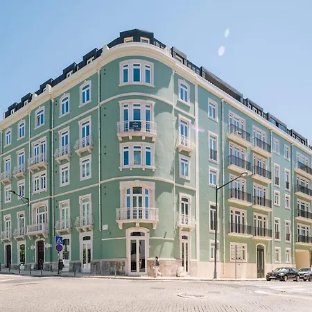 Апартаменты Rosales - 1 Bedroom And Balcony In Santo Antonio Лиссабон